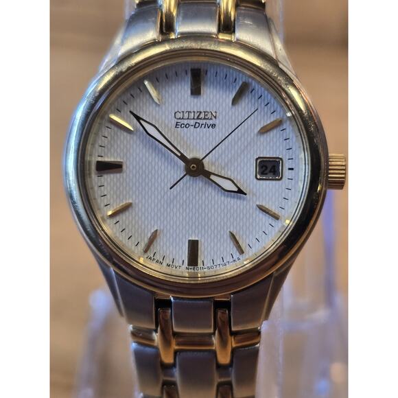 Citizen Eco-Drive Silhouette Corso EW1264-50A Ladies' Watch. $375 LIST. - Picture 1 of 10